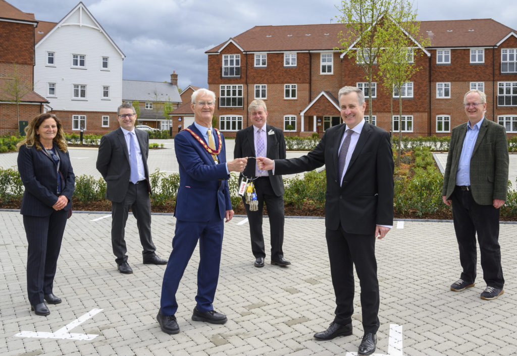 Hart District Council takes possession of new homes