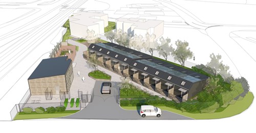 Industrial yard to become temporary housing for homeless