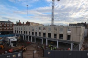 Construction underway on Becketwell regeneration scheme in Derby