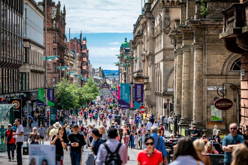 Pandemic cost some high streets nearly a year’s worth of sales