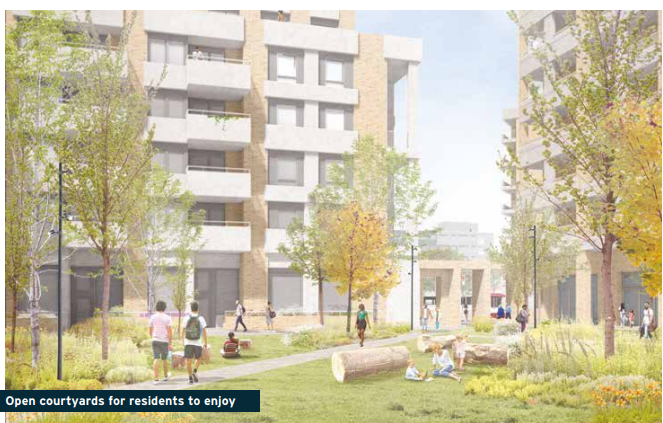 £130m for new homes and safer streets on London estate